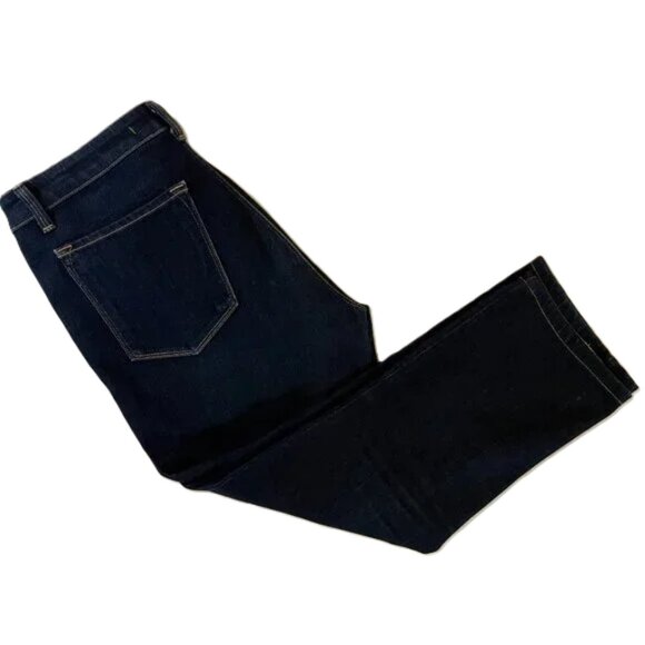 J Brand Bardot Pedal Pusher Capri Jeans Dark Wash 4 Way Stretch Size 29 - Picture 3 of 8